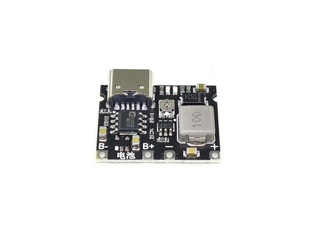 DC-DC Step Up Boost Module Type-C Lithium Li-ion 3.7V 4.2V Charger Discharger Board 5W 1A TP4056 DIY Kit Parts