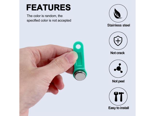 10Pcs/Lot Rewritable RFID Contact Memory Key RW1990 Ibutton For Copy Card Sauna Dallas Keys Cards
