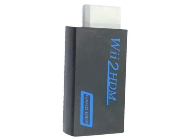 Wii To -Compatible Adapter Converter Support Full HD Audio For PC HDTV Monitor