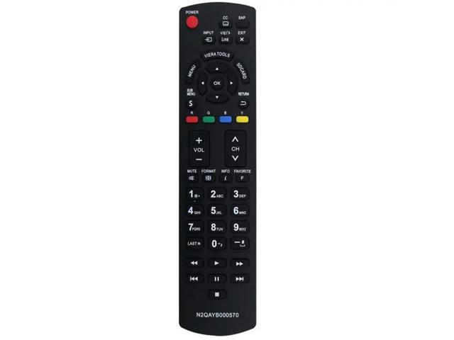 Replace N2QAYB000570 TV Remote For Panasonic TV TC-L42E3 TC-L42E30 TC-L42U30 TC-32LX34 TC-32LX44S TC-42PX34 TC-50PX34