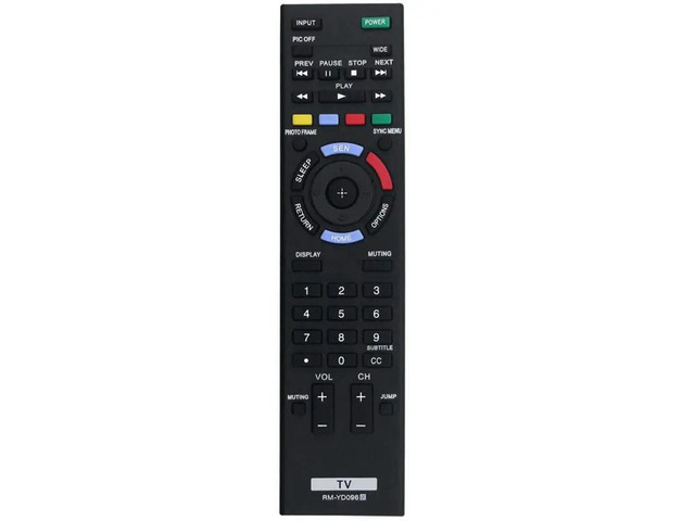 RM-YD096 Replace Remote For Bravia LCD TV KDL-70R550A KDL-60R550A KDL-50R550A KDL-70R520A KDL-60R520A KDL-60R510A
