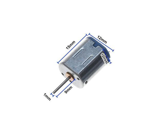 High-torque DC Motor 3V-9V Model Toy N20 Small Flat 7100RPM-20600RPM High-speed DC Motor DIY Accessories 5PCS