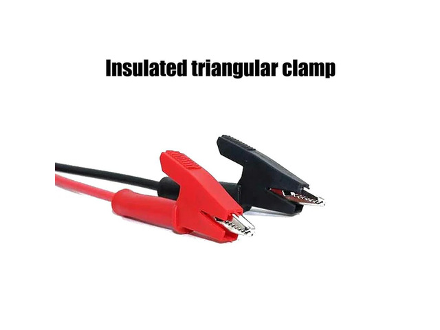 20A 90CM Alligator Clip To Banana Plug Test Cable Lead Connector Dual Probe 4mm Crocodile Clip For Multimeter Measure Tool