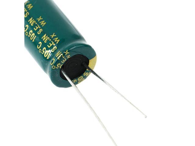 20Pcs 25V1000UF 10MMX16MM Electrolytic Capacitors
