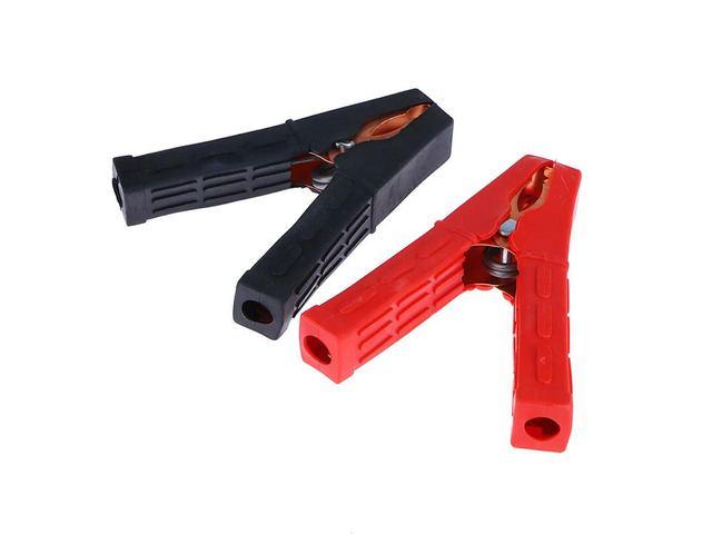 2pcs 200A Crocodile Alligator Clips Car Insulated Clip Clamp Connector for Jumper Cables Boost