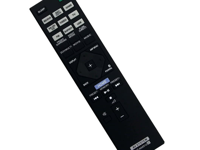Replacement Remote Control RMT-AA231U For AV Receiver Home Theater System STR-DH770 STRDH770