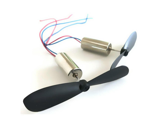 716 Hollow Cup Motors with Propellers for DIY Fixed Wing 2PCS