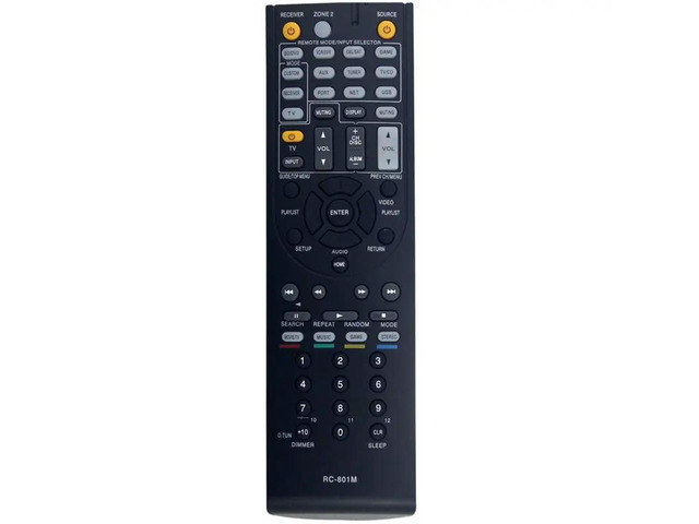 Replacement RC-801M Remote Control For Onkyo HT-R690 TX-NR509 HT-R648 HT-R990 HT-S7400 HT-S8400 HT-S9400 HT-S9400THX AV Rec