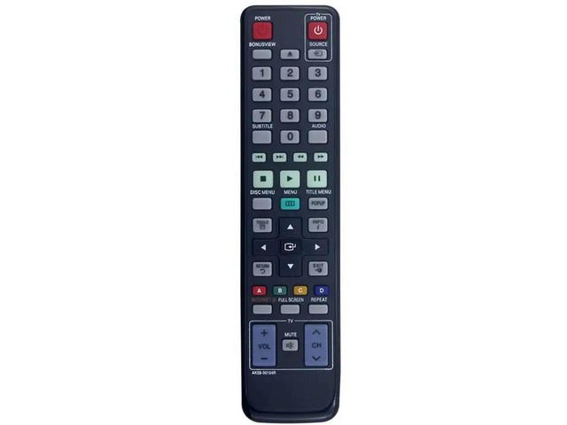 AK59-00104R Remote Replacement For BD-C5300 BD-D5490 BD-C5500C BD-D5700 BD-C6500 BD-C5900 BDC6900 Blu-Ray DVD Playe