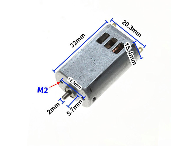 40000RPM High-speed Motor with Heat Dissipation Holes 180 DC 3V Motor Neodymium Iron Boron High-strength Magnet Model Aircraft