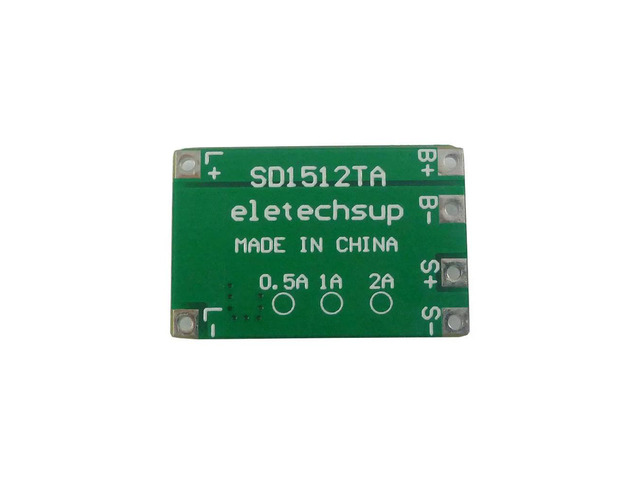 0.5/1/2A Lithium Charger Board Solar Controller Charging Street Light Switch Circuit Charging Controller Circuit Switch