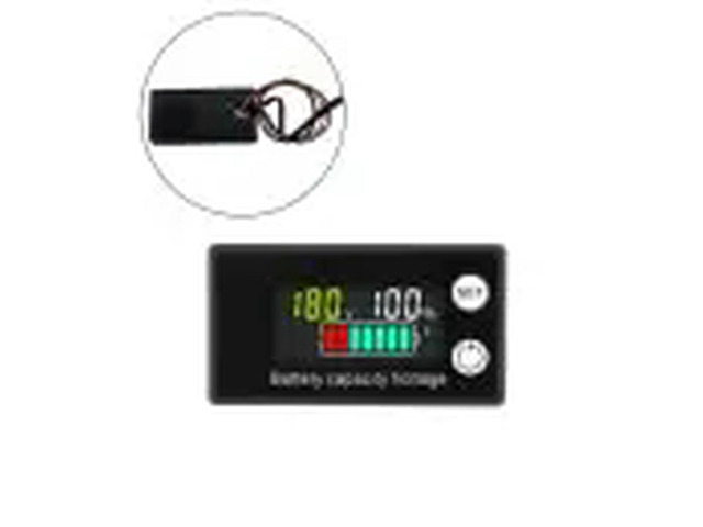 6133A Capacity Indicator DC 8V to 100V Lead Acid Lithium LiFePO4 Car Motorcycle Voltmeter Voltage Gauge