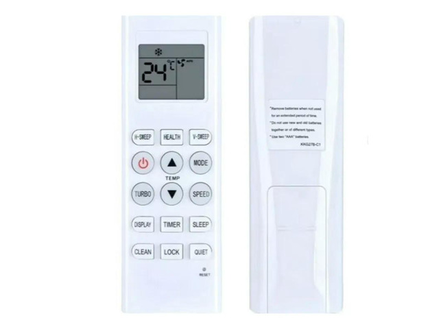 Remote Controller For Changhong Zmartech Air Conditioner AC121ZTXS/410-1-KKG27B-C1 Replacement