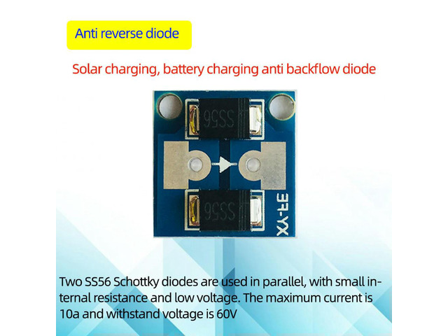 XY-FE Power Module Anti-reverse Irrigation Diode Constant Current 10A 60V Apply to /Solar Charging Anti Backflow 10PCS