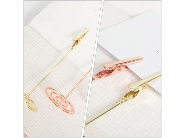 3Pcs Iron Memo Clip Stands Decorative Table Number Holders Wedding Party Place Card Holder Photo Card Clip Stand l Table