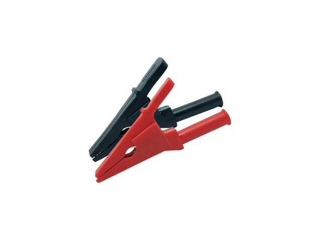 20mm Opening Alligator Test Clip for Banana Plug 4mm Multimeter Pen Cable Probes Crocodile Clip with Full Cover