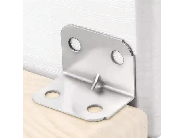 20pcs Angle Iron Board Table Chair Cabin Wardrobe Fixed Connector 90-degree Angle Plate Brack Shelf Bracks Accessories