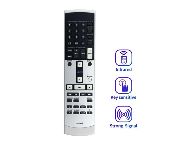 RC-748S Remote Control Replace For ONKYO CD AV Player A-9377 DX7555 DX9377 A9155 A9377 A9555 A9755 A9355 DX7355 A-9377B