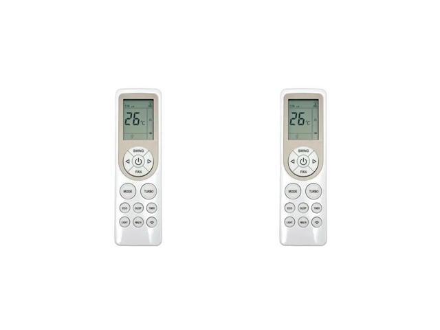 2X Remote Control RD1A4 For AQUA THERMAL, Airton, Skyworth, METZ, TADIRAN, Akai, Climamania, STARCREST Air Conditioner
