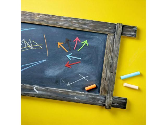 12Pcs Arrow Shape Magnets 3D Colorful Fridge Stickers Magnetic Message Holders for Office Classroom Kitchen Memo Board Bulletin