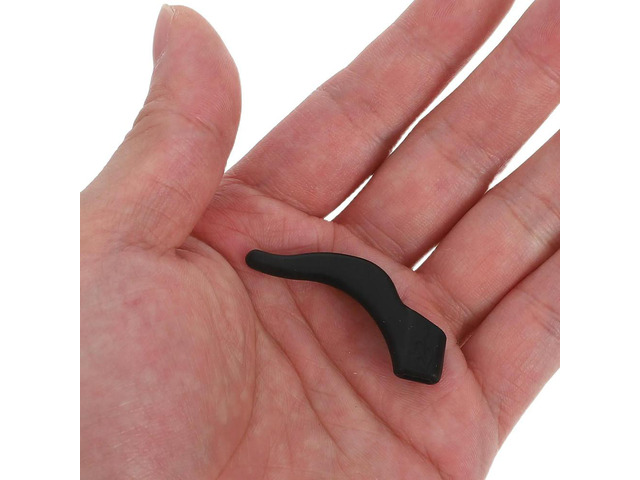 24Pairs Silicone Eyeglass Ear Grips Soft Silicone Temple Tip Sleeves Antislip Glasses Temple Covers Comfortable Fit for Eyewear