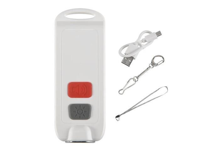Personal Alarm,Safety Alarm For Women With SOS LED Light,130DB Siren,Waterproof Keychain Sound Device For Kids Elders