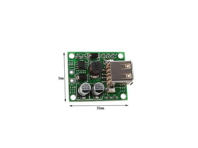 for Phone Solar Panel Power Bank 5-20V Input 5V 2A Output USB Charge Voltage Controller Regulator Power Supply with Case