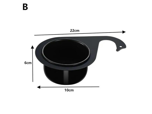 Stainless Steel Swan Sink Strainer Basket Kitchen Sink Garbage Hanging Filter Swan Dry And Wet Separation Hook Drain Rack