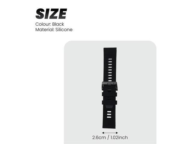 Silicone Watch Band For Garmin Fenix 8 5 6 7 Pro Soft Strap For Men Women For Garmin Watch Forerunner 965 955 935 26MM
