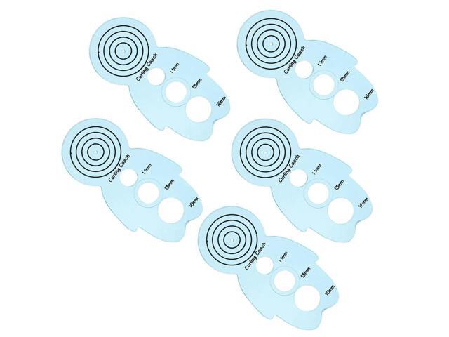 5Pcs Paper Curling Machine Alternative Easy to Use Quilling Tools Set for Decorations Craft Projects Cardmaking