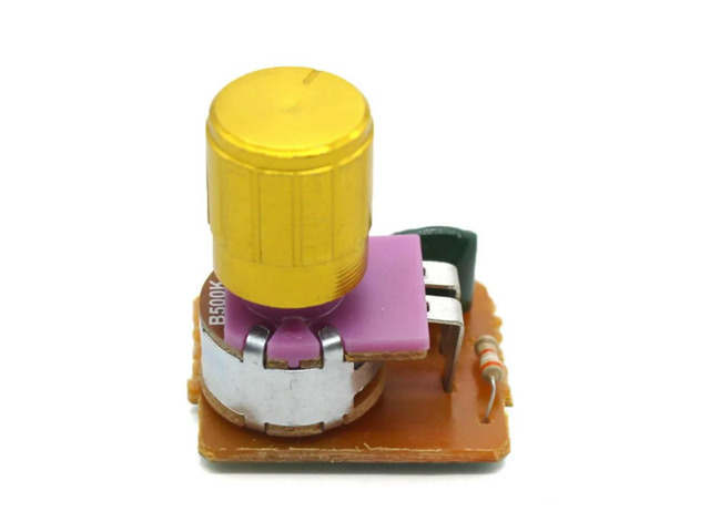 Small Motor Speed Controller Module Dimmer Switch 0-24V 40W 0-1.65A Current Regulator Adjustable Resistor LED Brightness Control