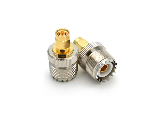 1Pcs UHF/SMA Antenna Adapter SMA Male to M Female Antenna Adapter UHF-K/SMA-J Antenna UHf to SMA Adapter