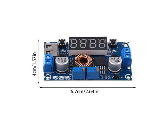 Adjustable Buck Module With Voltmeter Display XL4015 75W DC-DC 5A LED Drive Lithum Charger Module Regulators Module
