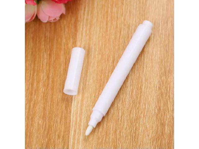 20Pcs White Erasable Chalk Markers Water Based Liquid Markers for Glass Whiteboard Chalkboard Smooth Clear
