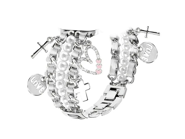 Cute Strap For Watch Bands- Stylish Cowboy Chain Bracelet For Women 40Mm 38Mm 41Mm 42Mm 46Mm 44Mm 45Mm 49Mm