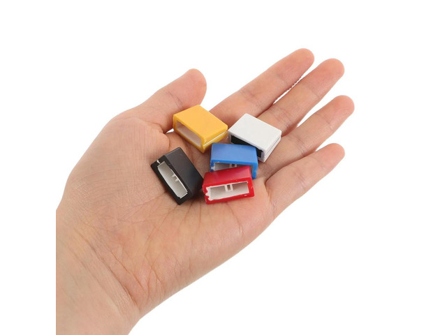 10Pcs Slider Fader Caps Replacement for Audio Mixer Sound Board Mixing Desk Potentiometer Sliders Controller Fader Caps