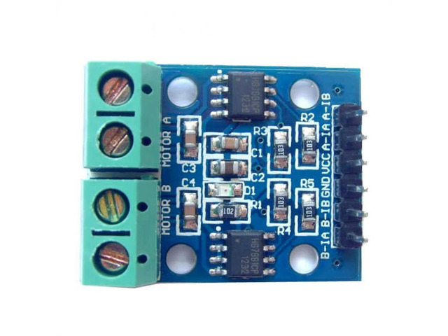 HG7881 2-Channel Motor Drive Board DC2.5-10V Motor Drive Module for 2 DC Motor/4-wire 2-phase Stepping Motor