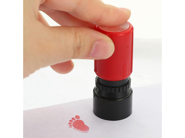 2Pcs Children Stampers ABS Material Kid Stampers Creative DIY Scrapbook Diary Notebook Decorative Stamps Homework Teacher