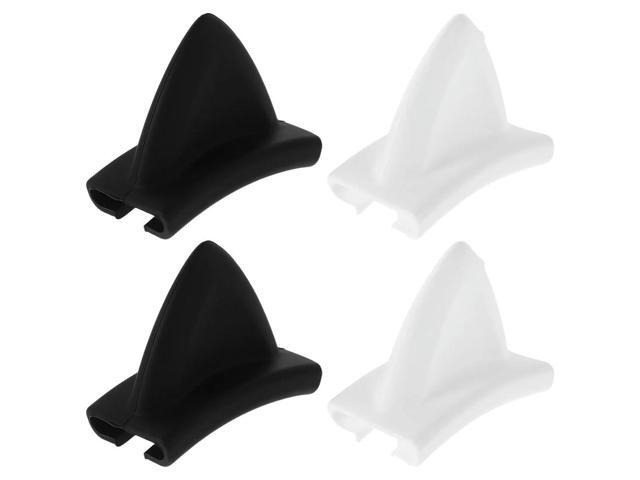 2Pairs Headset Cat Ears Attachment Fun Cute Accessories for Headphones Kitten Ear Decorations for Daily and Gaming Use