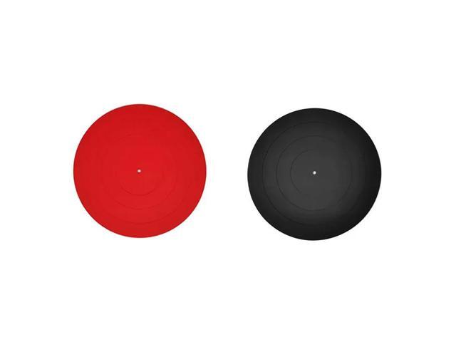 12 Inch Anti-Vibration Silicone Pad For LP Turntable Non-Slip Rubber Mat For Enhanced Sound And Stability A