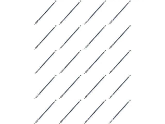 20X Replacement 49Cm 19.3Inch 6 Sections Telescopic Antenna Aerial For Radio TV