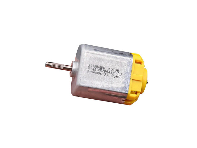 FP140KD-09490 DC Motor 24V 11600 RPM Low Noise Mini Electric Carbon Brush Motor for Car Door Lock Folding Rear View Mirror