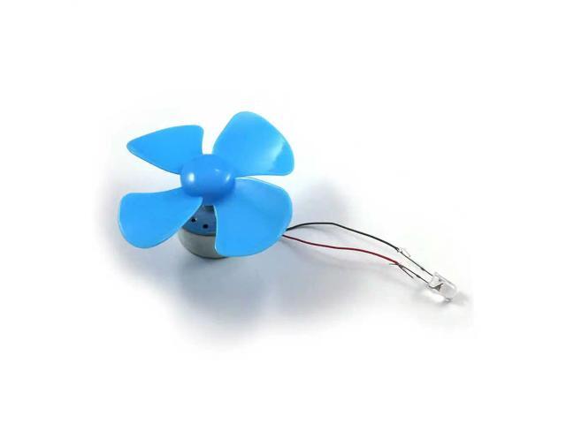 Mini Wind Turbine Generator Kit Dynamo Generator 0.1-12V 0.001-0.2A Output 3000RPM Student Physical Experimental Teaching Part