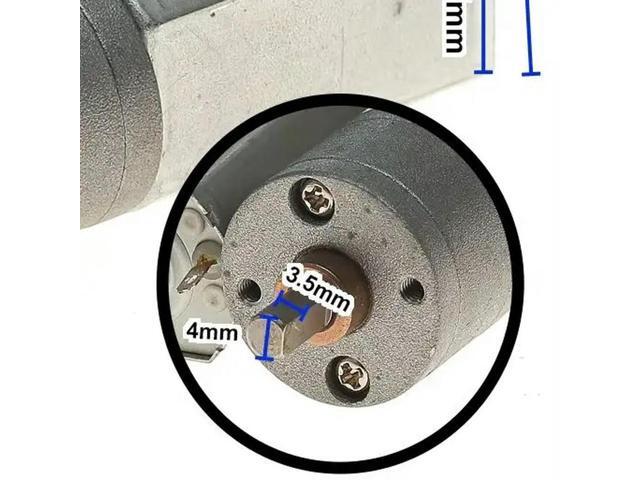 Small 180-reduction Motor with All-l Gears DC3.7V-6V 220-360RPM Gear Motor Model Toy DIY Robot Accessories