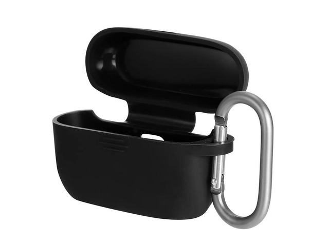 Silicone Earphone Protective Cover Case Compatible for 85t Headset Shell Carabiner Hook Visible Indicator