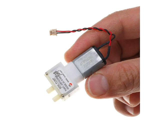 030 Micro Diaphragm Pump DC5V-6V 60mA 30KPa Pressure -35KPa Negative Pressure Mini Vacuum Pump for Inflation Oxygenation DIY