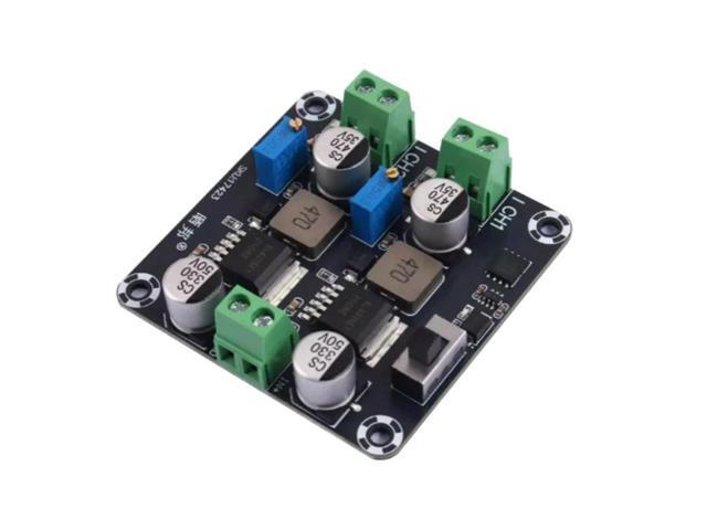 Power Supply Module Switching Step-Down DC-DC Dual-Channel Adjustable Output 5V/12V 24V 5A Power Board