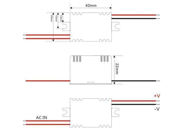 AC100-264V to DC 5V 9V 12V 24V Converter Step-Down Power Supply Module Mini Buck Convert AC-DC Regulator Power Module