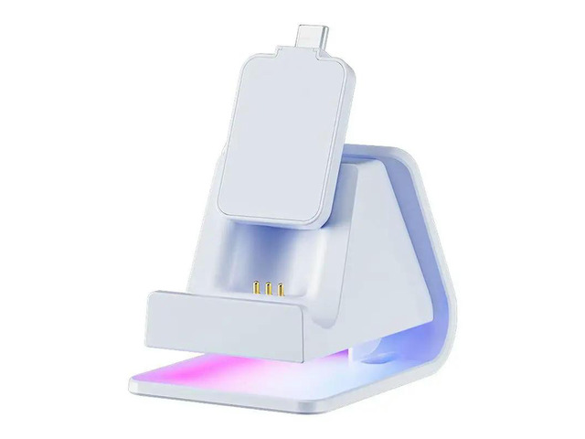Charging Dock For PS Portal PS5 Streaming Handheld Console,Magnetic Type C With RGB Lighting Game Accessory