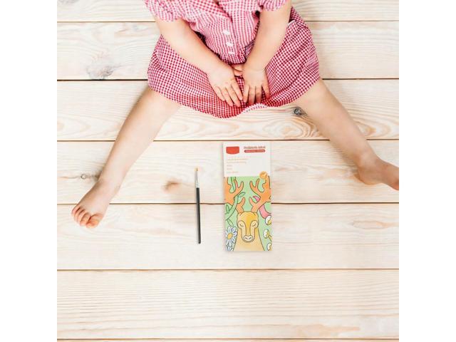 1Set Kids Graffiti Watercolor Painting Book Thick Safe Materials Coloring Book for Toddlers Drawing Practice Creative Attention